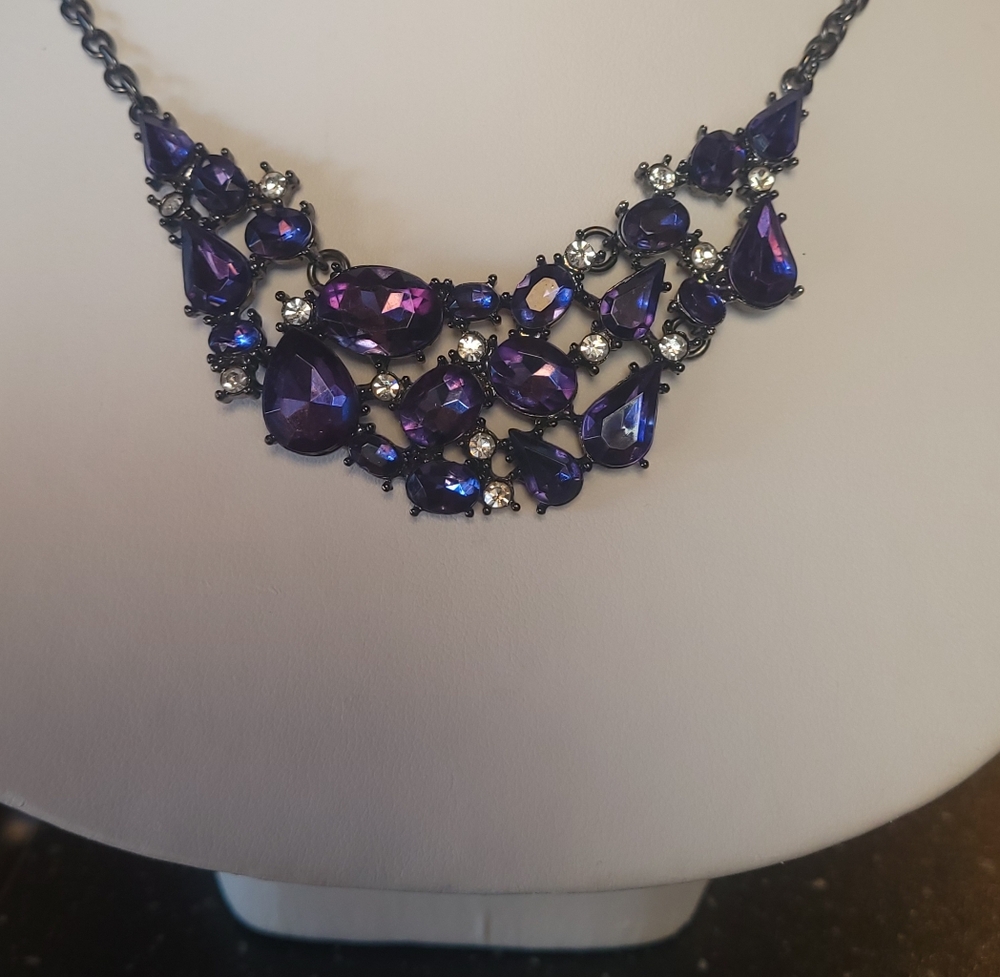 Rhinestone necklace